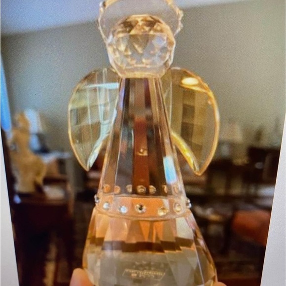 Simon Designs Crystal Guardian angel paperweight 6” brand new in box - Picture 2 of 6